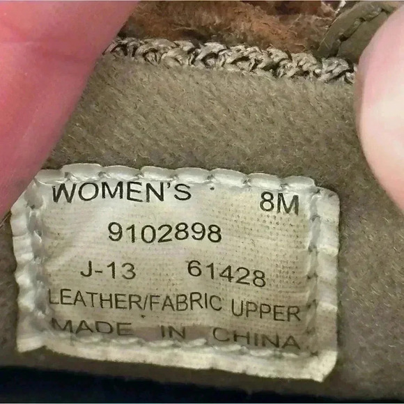 Sperry womens flats size 8 brown leather anchor embossed nautical boat shoes - Picture 11 of 12